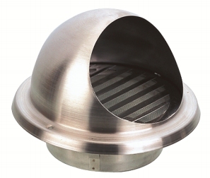 Czerpnia wyrzutnia ścienna INOX okapnik fi 250