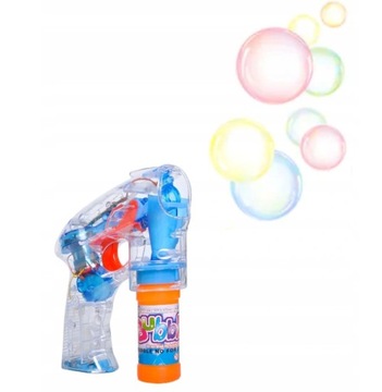 МАШИНА ДЛЯ ИЗГОТОВЛЕНИЯ МЫЛЬНЫХ ПУЗЫРЕЙ Пистолет для мыльных пузырьков E0235 EMAJ
