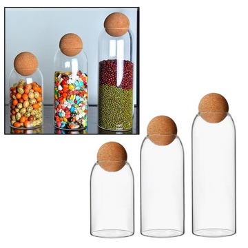 Банка для хранения с деревянной крышкой