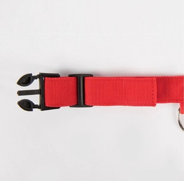 СВЕТЯЩИЙСЯ СВЕТОДИОДНЫЙ ОШЕЙНИК ДЛЯ СОБАК И КОШКИ, РАЗНОЦВЕТНЫЙ ДЕРЕВЯННЫЙ, 3 фазы света Размер: XL