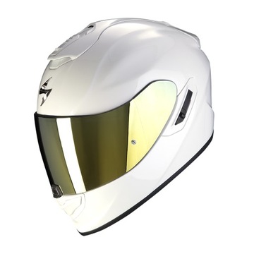 SCORPION EXO-1400 AIR L SOLID WHITE KASK INTEGRALN