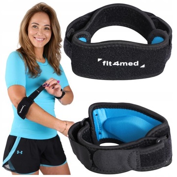 OPASKA ORTEZA NA ŁOKIEĆ TENISISTY GOLFISTY STABILIZATOR ŁOKCIA REGULOWANA