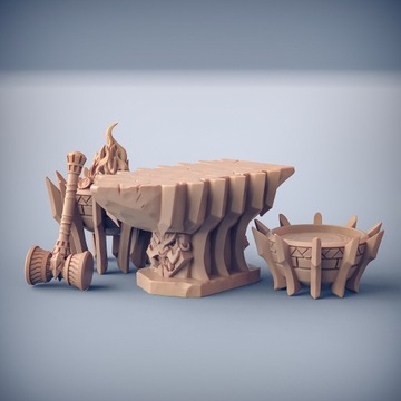 Оракул Фиамма и Думлок Наковальня РПГ DnD D&D Pathfinder