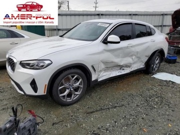 BMW X4 G02 2023 BMW X4 BMW X4 XDRIVE30I, 2023r., 4x4, 2.0L, uszkodzony bok 2.0 Benzyna