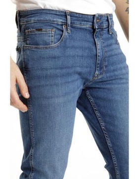 Bawełniane Spodnie Męskie Długie JEANS Basic 34/30