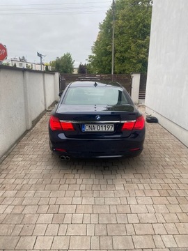 BMW Seria 7 F01 Sedan 730d 245KM 2009 BMW 7 F01 730 d 245 KM seria 7 faktura vat czarna skóra, zdjęcie 2