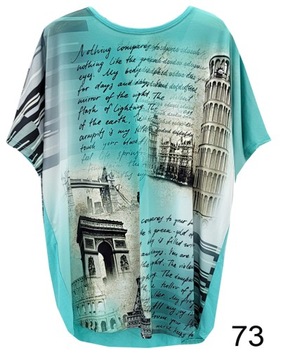 Блузка-туника CHIC 2xl - 4xl выкройка 73