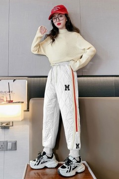 ТЕПЛЫЕ, ПЛОТНЫЕ, УТЕПЛЕННЫЕ ДЖОГГЕРЫ, детские зимние стеганые спортивные штаны.