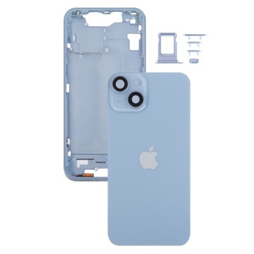 DO IPHONE 14 OBUDOWA RAMKA KORPUS NIEBIESKA OEM