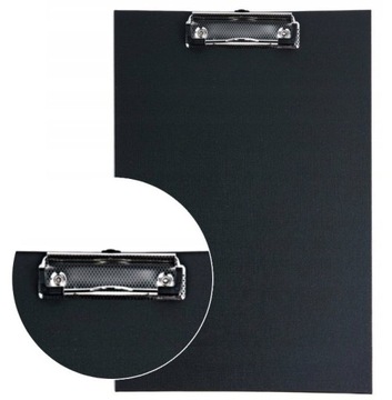 Deska z klipem Clipboard A4 PVC CZARNA 32001
