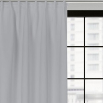 ZASŁONY BLACKOUT 140X440 SZARY TAŚMA Na Wymiar