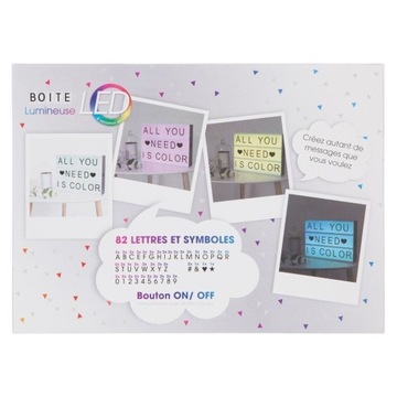 Лайтбокс LED FRAME CINEMA LAMP A4 82 ELEMENTS