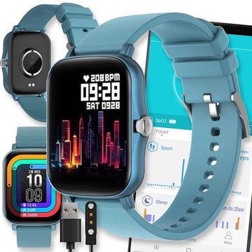 SMARTBAND ZEGAREK SPORTOWY SMARTWATCH OPASKA SPORTOWA PRO PULS SPORT FIT BT