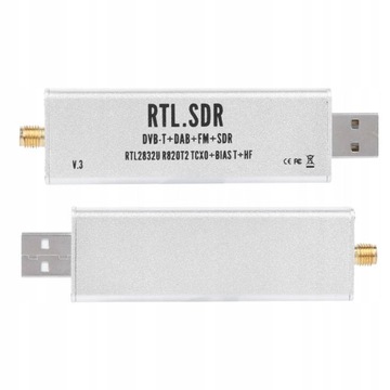 RTL-SDR V3 SDR приемник 0,1 МГц-1,7 ГГц