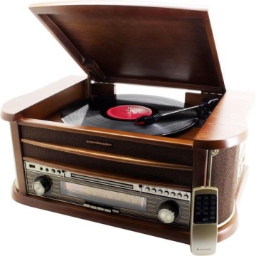 Проигрыватель Soundmaster NR540 коричневый