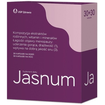 Jasnum witaminy i minerały na menopauzę 30+30x
