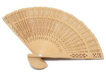 Бамбуковый деревянный веер ажурный складной DIY танцевальная свадебная вечеринка