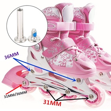 10 ВИНТОВ С РОЛИКОВЫМИ ШИПАМИ 36 ММ