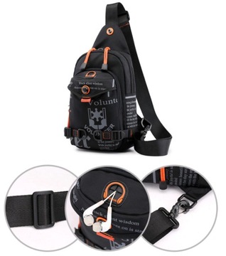 Стильная мужская сумка через плечо, рюкзак, сумка через плечо.