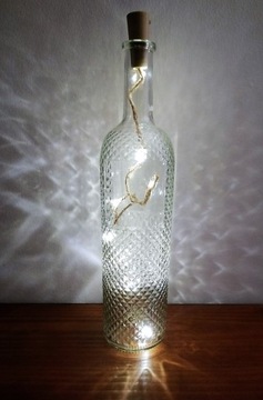 LED światełka ledowe KOREK butelka VINO