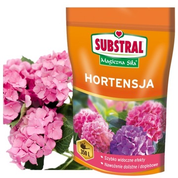 Nawóz Substral Magiczna Siła Hortensja 350g SZYBKODZIAŁAJĄCY WYDAJNY