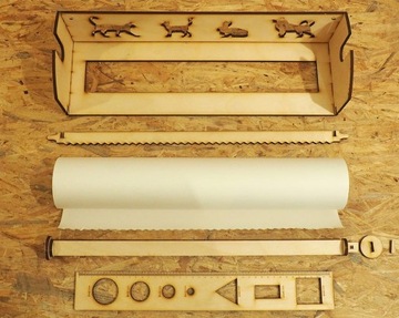 Детский набор для рисования Deku, подставка + валик.