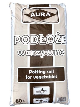 ZIEMIA PODŁOŻE WARZYWNE 80L DO PRODUKCJI ROZSADY ODKWASZONY TORF WYS+ NAWÓZ
