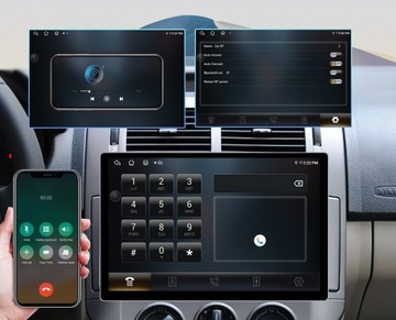 Car Radio 2 Din Android Carplay Rds Wi -Fi GPS 4GB QLED 4G SIM OBD2