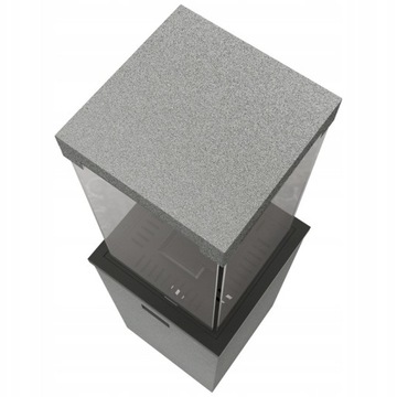 Отопление Зонтичный газовый обогреватель для патио Kratki PATIO 8,2 кВт с КРЫШКОЙ