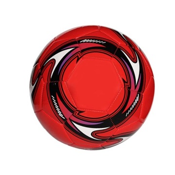 Piłka nożna Odporna na zużycie 21 cm Trwałe miękkie zabawki Piłka nożna rozmiar 5 w kolorze czerwonym