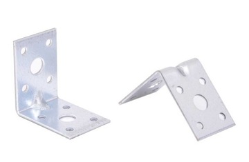 Коннектор Столярный угольник 50х50х35х2,0 50 шт.