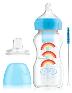 DR BROWN'S OPTIONS БУТЫЛКА 270 МЛ + Умиротворение 6M+ УРОВЕНЬ 3 + НАКОНЕЧНИК ДЛЯ СПИПЛА