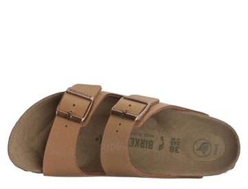 Klapki damskie brązowe Birkenstock Arizona Vegan W Pecan 1025006 39