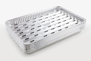 Tacki na grilla ALUMINIOWE 5 szt Jednorazowe