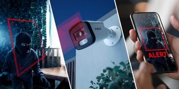 Комплект видеонаблюдения FORCE 4x IP-камера 4MPx 2K Приложение 1 ТБ ДИСК