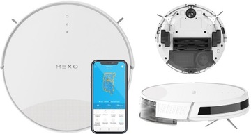 Robot Hexo DUO 2w1 – funkcja odkurzania mopowania