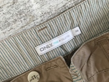 ONLY___szorty spodenki CHINOS __36 S