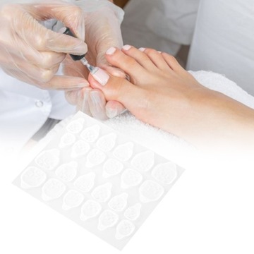 10 SZT NAKLEJKI POD TIPSY DO PAZNOKCI DWUSTRONNE