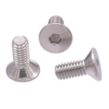 M5x10 ŚRUBA STOŻKOWA IMBUS NIERDZEWNA A2 7991 (10)