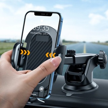 UCHWYT SAMOCHODOWY NA TELEFON PRZYSSAWKA