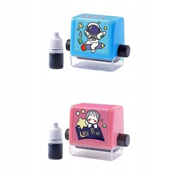 Rolling Digital Educational Stamp 2x w ciągu 100