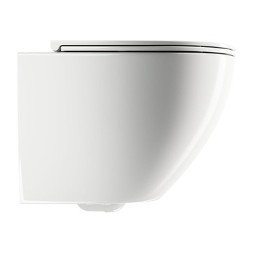 Унитаз, рамка Grohe Solido, унитаз без оправы, Оттава + кнопка + коврик