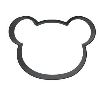 Foremka wykrawacz MIŚ głowa misia 5,5cm