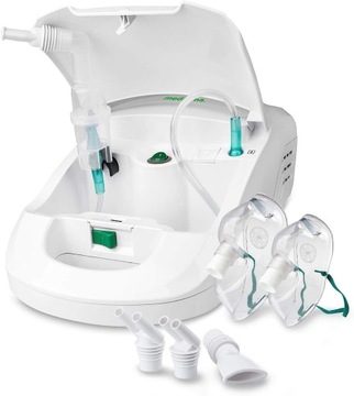 MEDISANA IN 550 INHALATOR MEMBRANOWY NEBULIZATOR + AKCESORIA