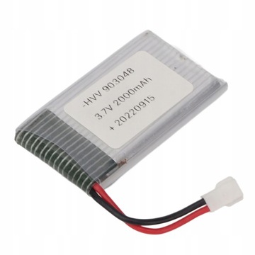 4x АККУМУЛЯТОР ДЛЯ ДРОНА 3,7 В 2000 мАч АККУМУЛЯТОР