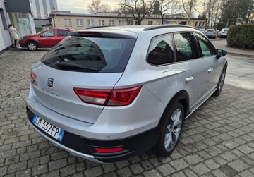 Seat Leon III X-Perience 2.0 TDI CR 184KM 2015 Seat Leon DSG,4x4, X-perience, oplacony, bez korozji 2.0 Diesel 184KM, zdjęcie 4