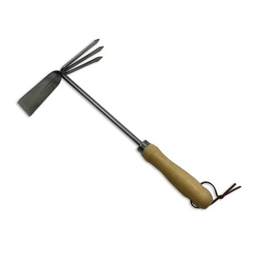 Садовый набор из 6 предметов из нержавеющей стали.