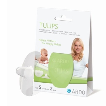 Nakładki na piersi Ardo Tulips - 2 sztuki - S