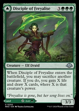 MtG: Disciple of Freyalise // Garden of F... (MH3)