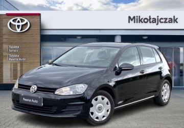 Volkswagen Golf VII Hatchback 3d 1.2 TSI 85KM 2013 Volkswagen Golf VII 1.2 TSI BMT Trendline Toyota Mikolajczak Leszno 1.2